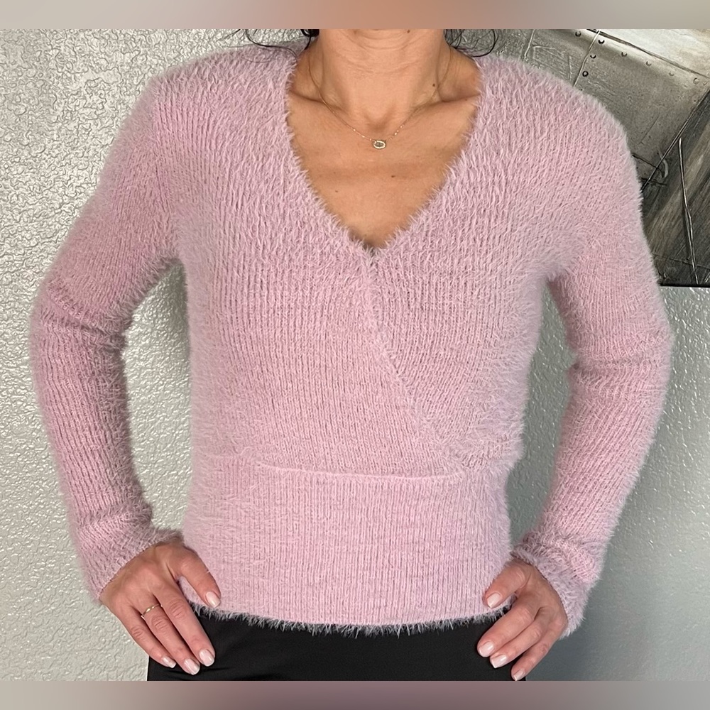 Pink Rose sweater size medium